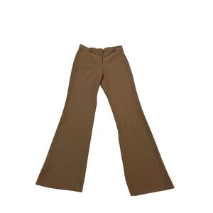 Babaton Atelier Trousers Brown Straight Leg Work Pant Size 8